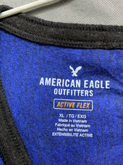 American Eagle Branded Original Gray Cotton T Shirt For Men