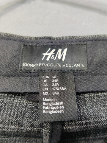 H.M Branded Original Polyester Dress Pant For Men