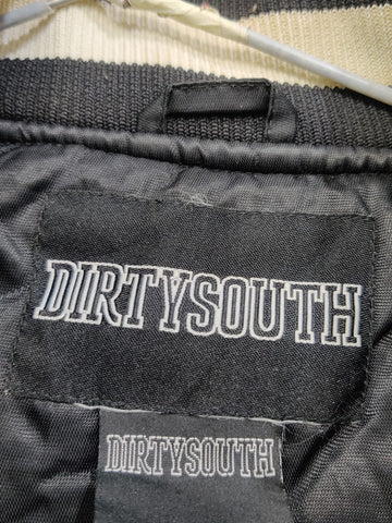 Dirty South Branded Original Ban Collar Varsity Jacket For Men