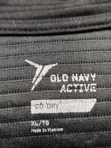 Old Navy Active Go-Dry Branded Original Sports Collar Zipper For Men