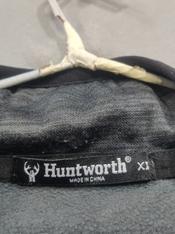 Huntworth Branded Original Sports Collar Zipper For Men