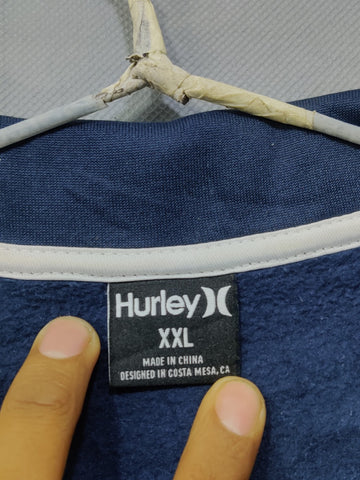 Hurley Branded Original Sports Collar Zipper For Men