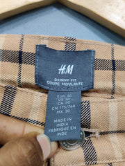 H.M Branded Original Cotton Dress Pant For Men