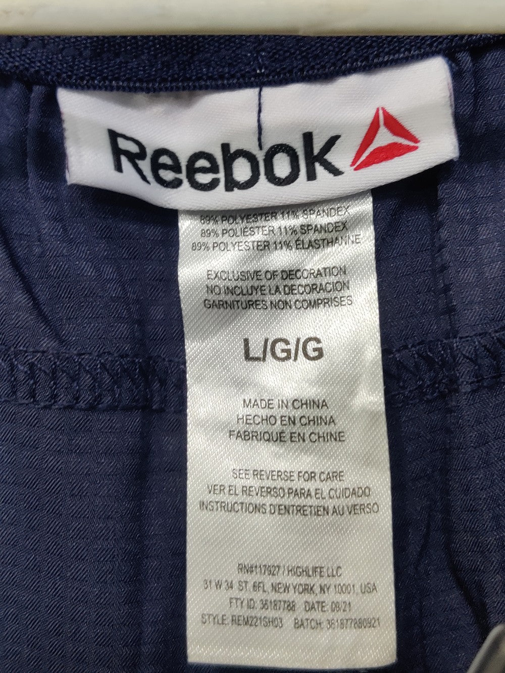 Reebok Branded Original Cotton Short For Men