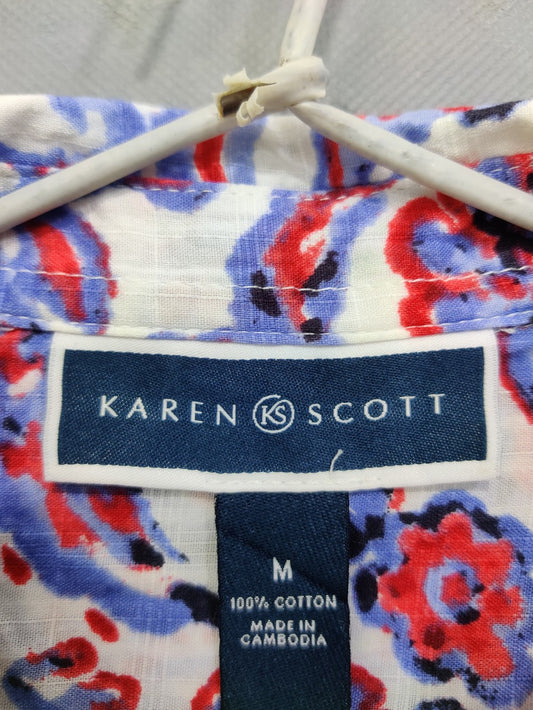 Karen Scott Branded Original Cotton For Women Tops