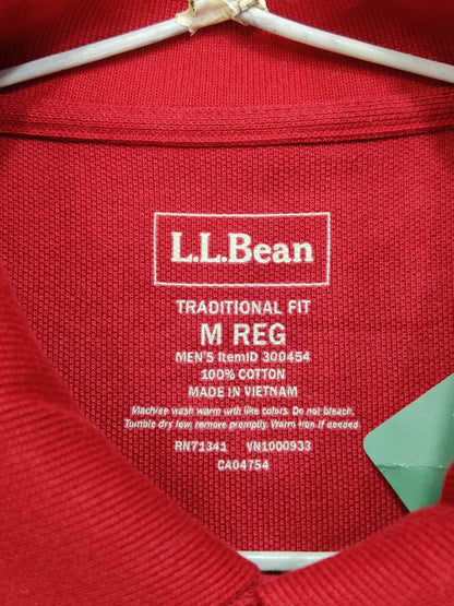 L.L Bean Branded Original For Sports Polo Men T Shirt