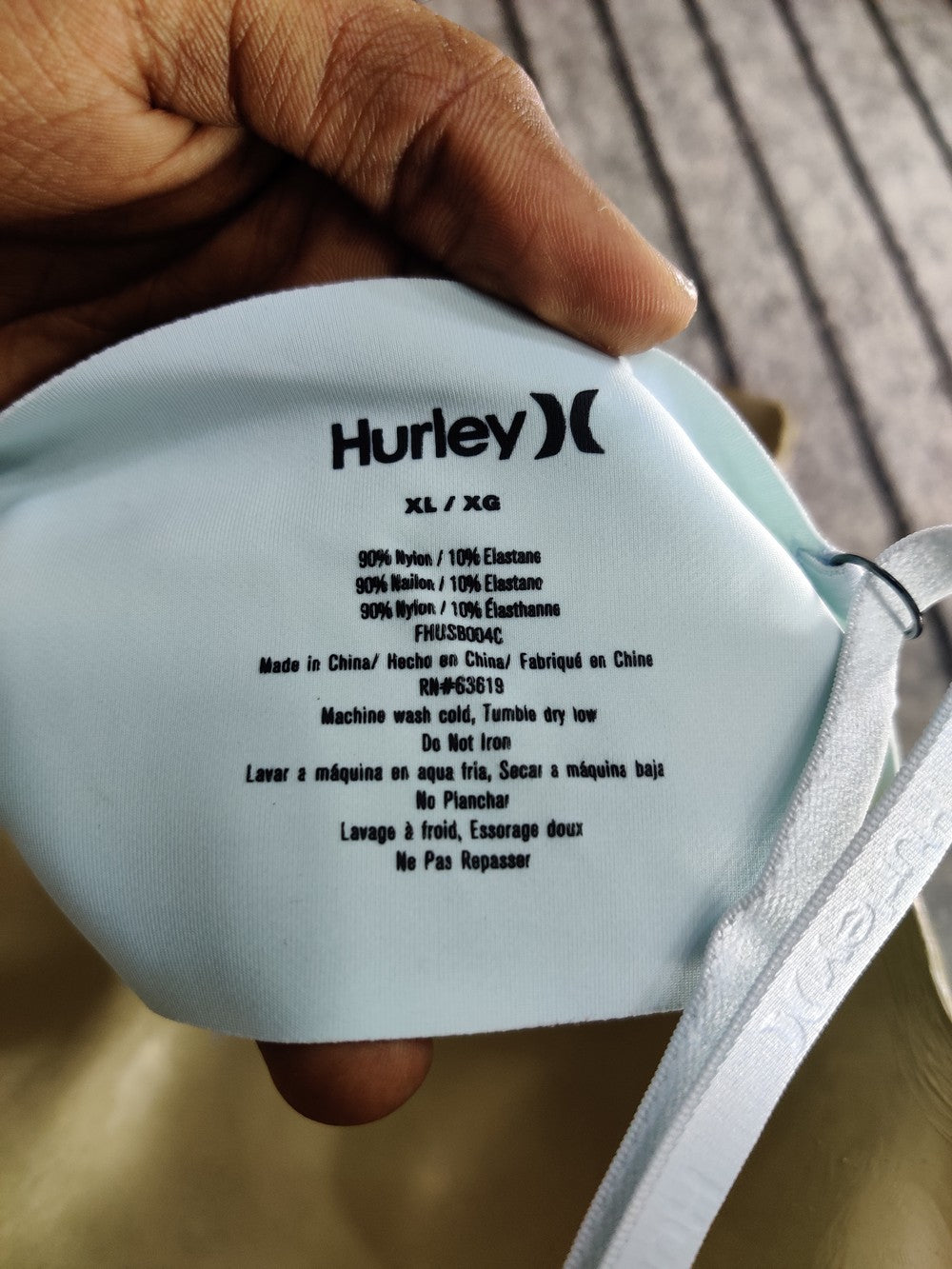 Hurley Branded Original Sports Gym Bra For Women