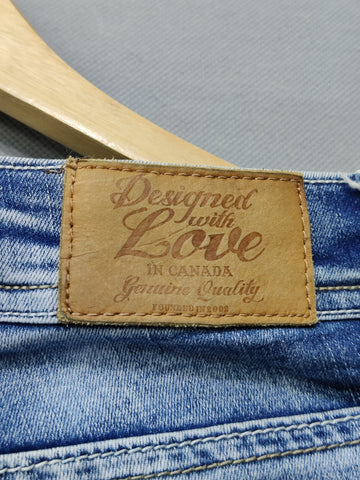 Designed With Love Branded Original Denim Short For Women