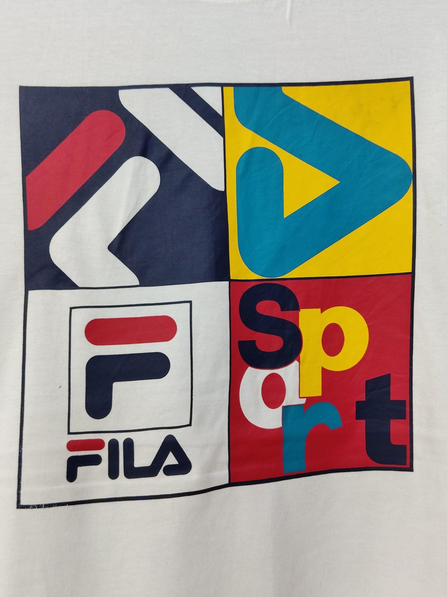 Fila Branded Original Cotton T Shirt For Men