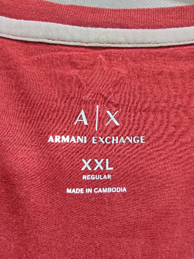 Armani Exchange Branded Original Cotton T Shirt For Men