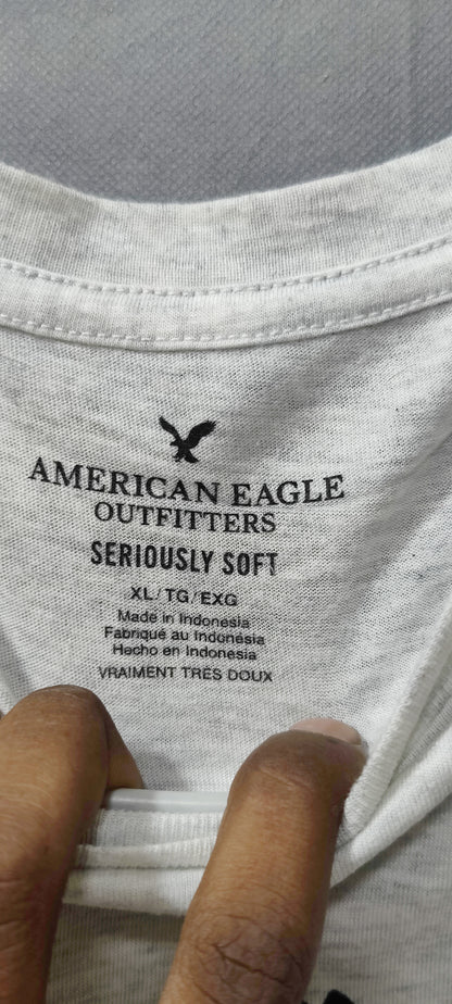 American Eagle Branded Original Cotton T Shirt For Men