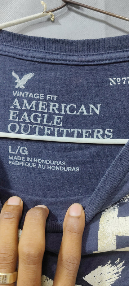 American Eagle Branded Original Cotton T Shirt For Men