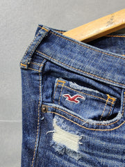 Hollister Branded Original Denim Jeans For Women
