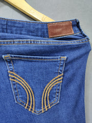 Hollister Branded Original Denim Jeans For Women