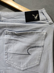 American Eagle Branded Original Cotton Jeans For Women