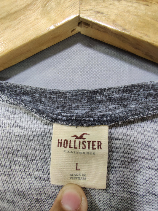 Hollister Branded Original For Cotton Women T Shirt