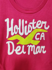 Hollister Branded Original For Cotton Women T Shirt