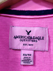 American Eagle Branded Original For Cotton Women Polo T Shirt