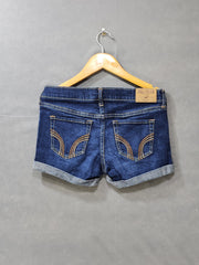 Hollister Branded Original Denim Short For Women