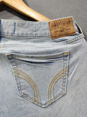 Hollister Branded Original Denim Jeans For Women
