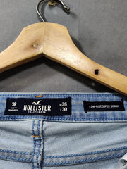 Hollister Branded Original Denim Jeans For Women