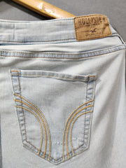 Hollister Branded Original Denim Jeans For Women