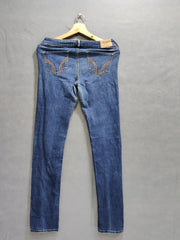 Hollister Branded Original Denim Jeans For Women