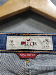 Hollister Eagle Branded Original Denim Jeans For Women