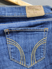 Hollister Eagle Branded Original Denim Jeans For Women