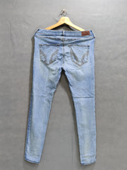 Hollister Eagle Branded Original Denim Jeans For Women