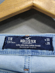 Hollister Branded Original Denim Jeans For Women