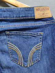 Hollister Branded Original Denim Jeans For Women