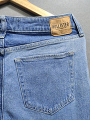 Hollister Branded Original Denim Jeans For Women