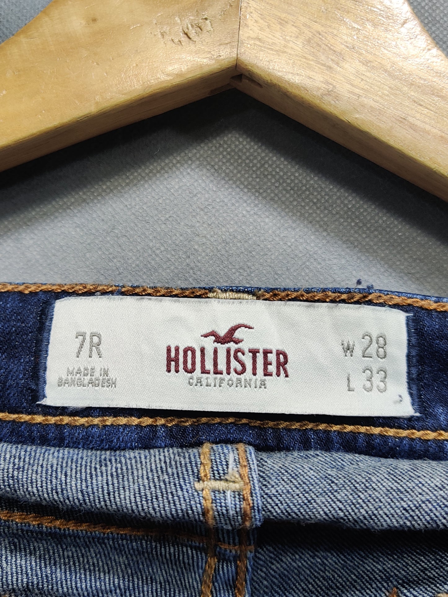 Hollister Branded Original Denim Jeans For Women