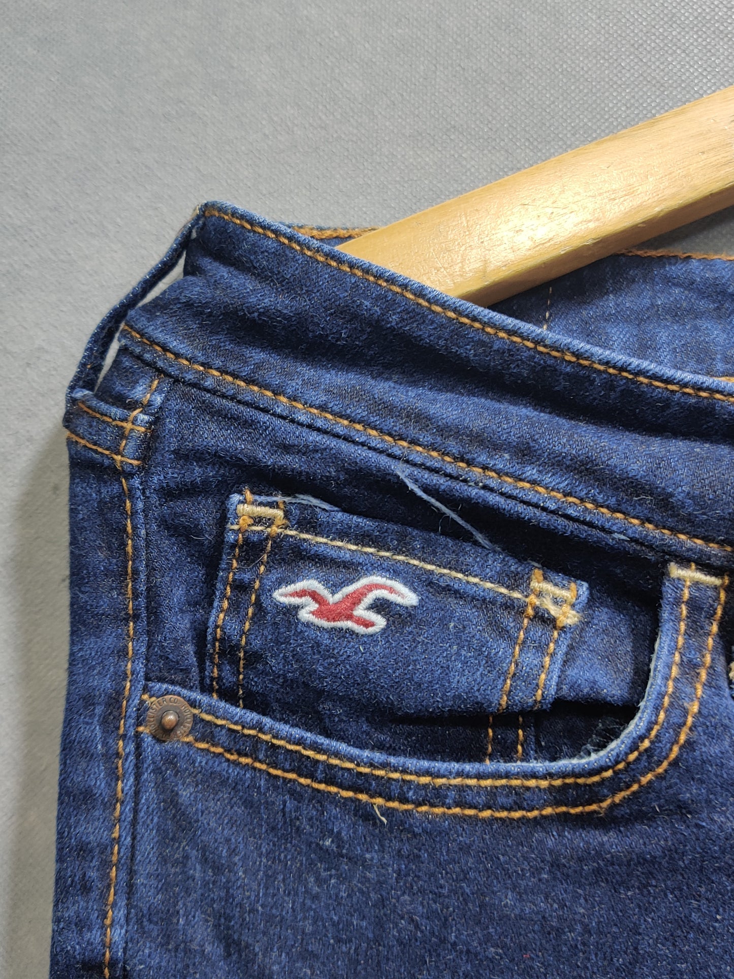 Hollister Branded Original Denim Jeans For Women