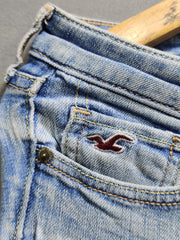 Hollister Branded Original Denim Jeans For Women