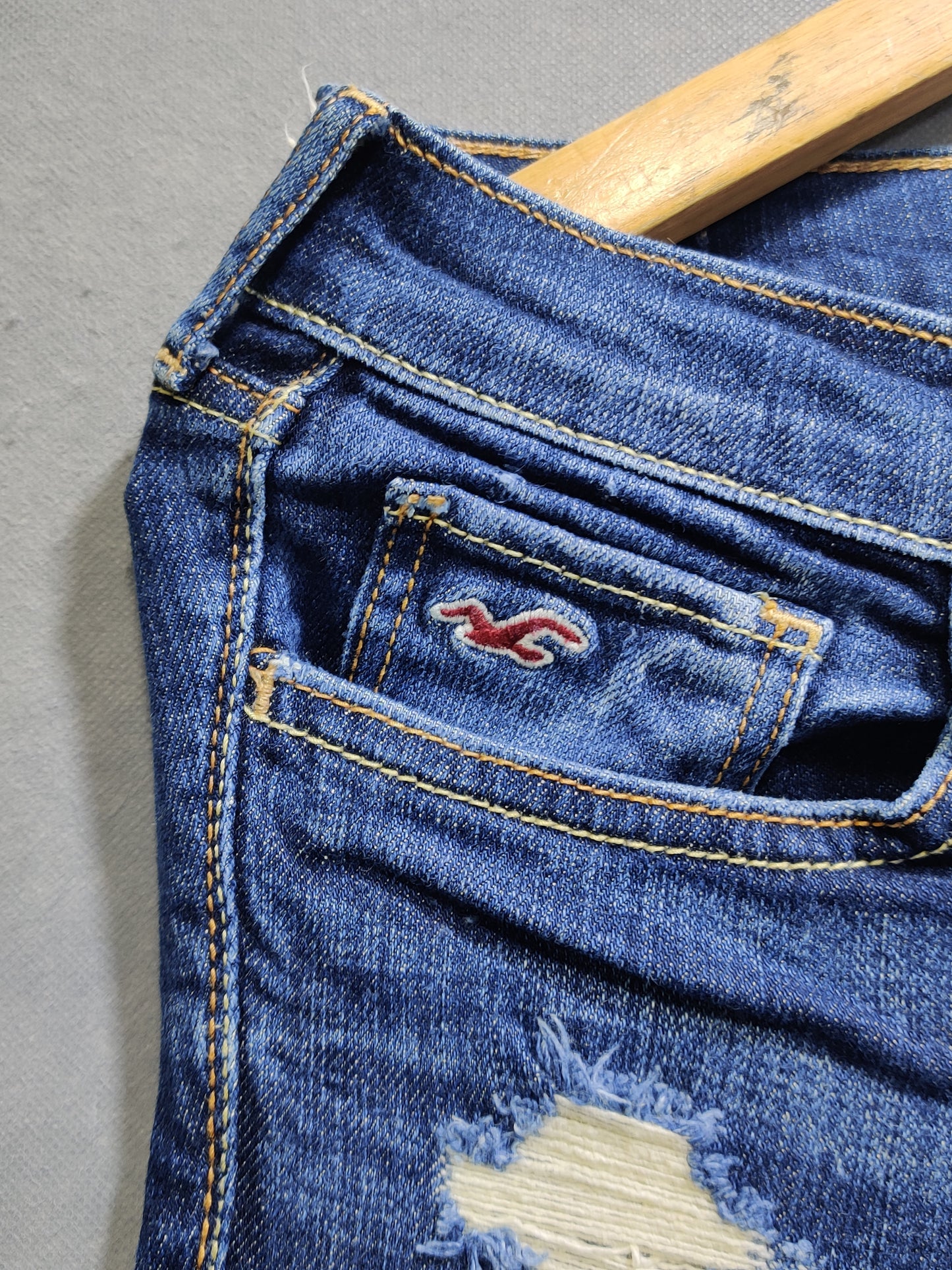 Hollister Branded Original Denim Jeans For Women