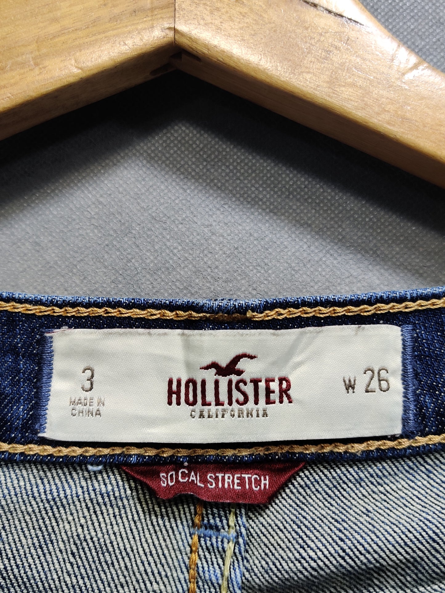 Hollister Branded Original Denim Jeans For Women