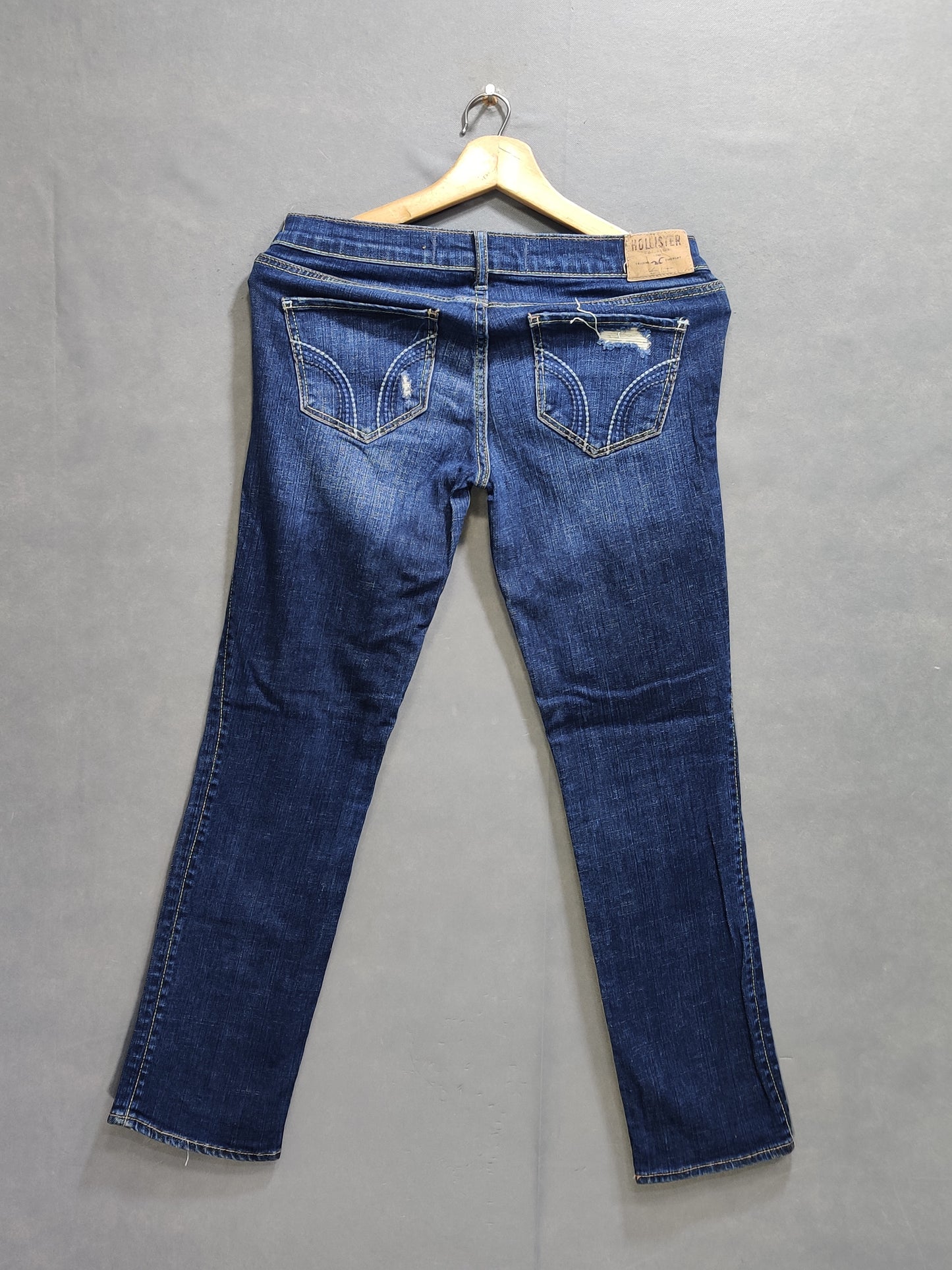 Hollister Branded Original Denim Jeans For Women