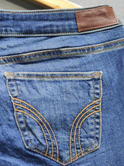 Hollister Branded Original Denim Jeans For Women