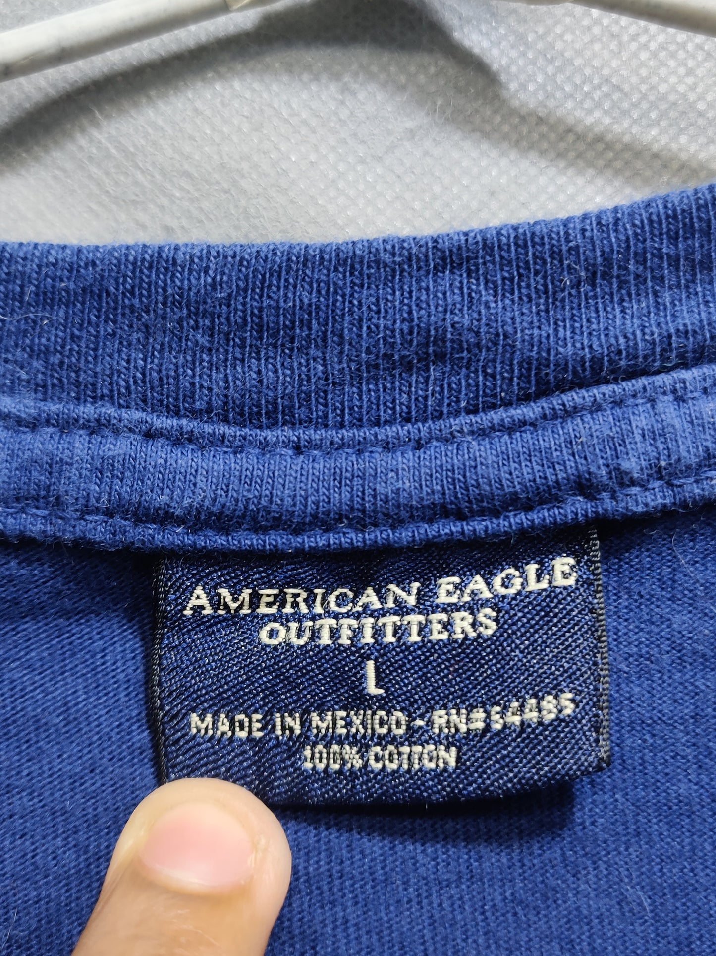 American Eagle Branded Original Cotton T Shirt For Men X Large