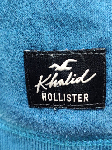 Hollister Blue Hood For Men Hoodie