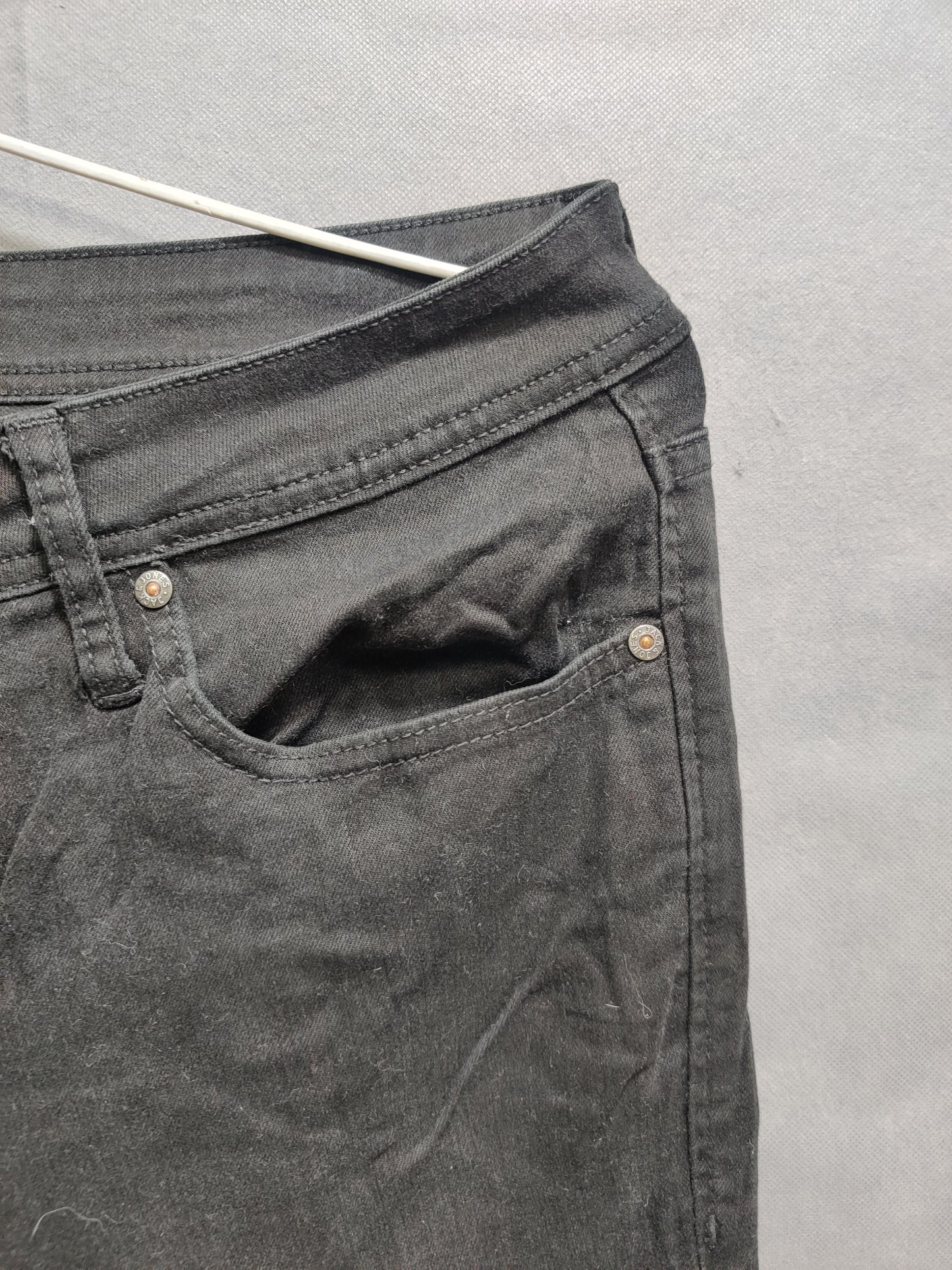 Jack & Jones Black Denim Jeans For Men M