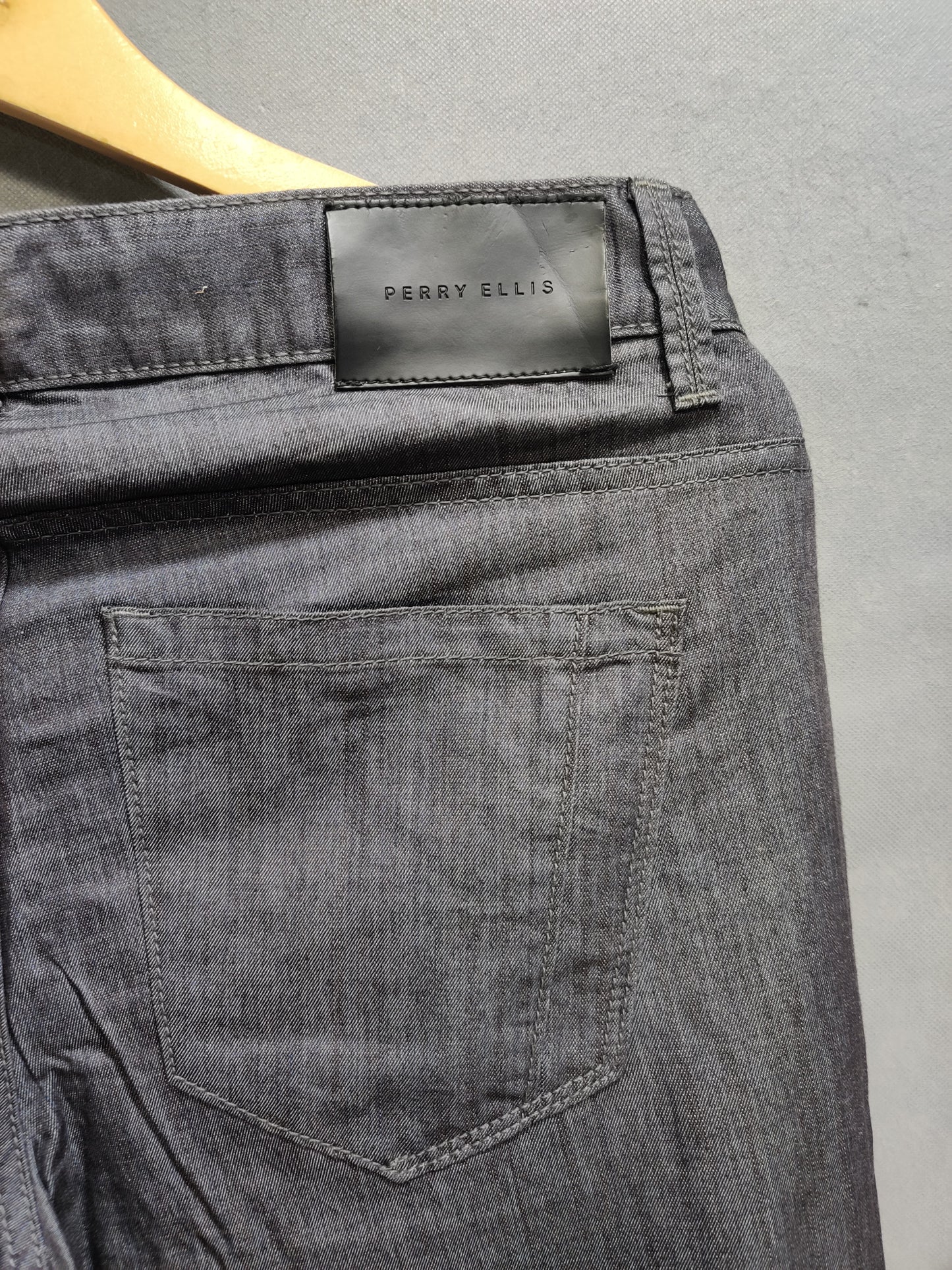 Perry Ellis Gray Denim Jeans For Men S