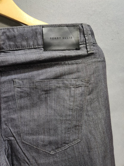 Perry Ellis Gray Denim Jeans For Men S