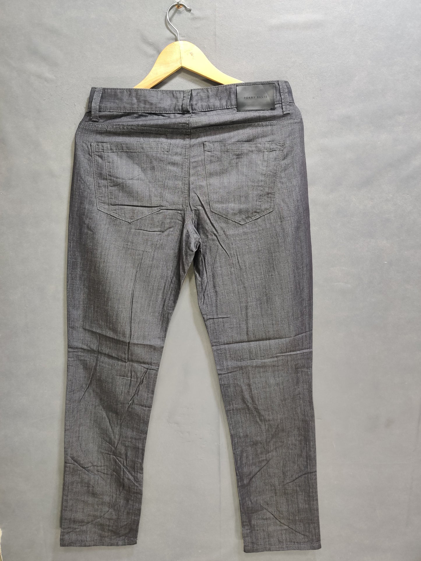 Perry Ellis Gray Denim Jeans For Men S
