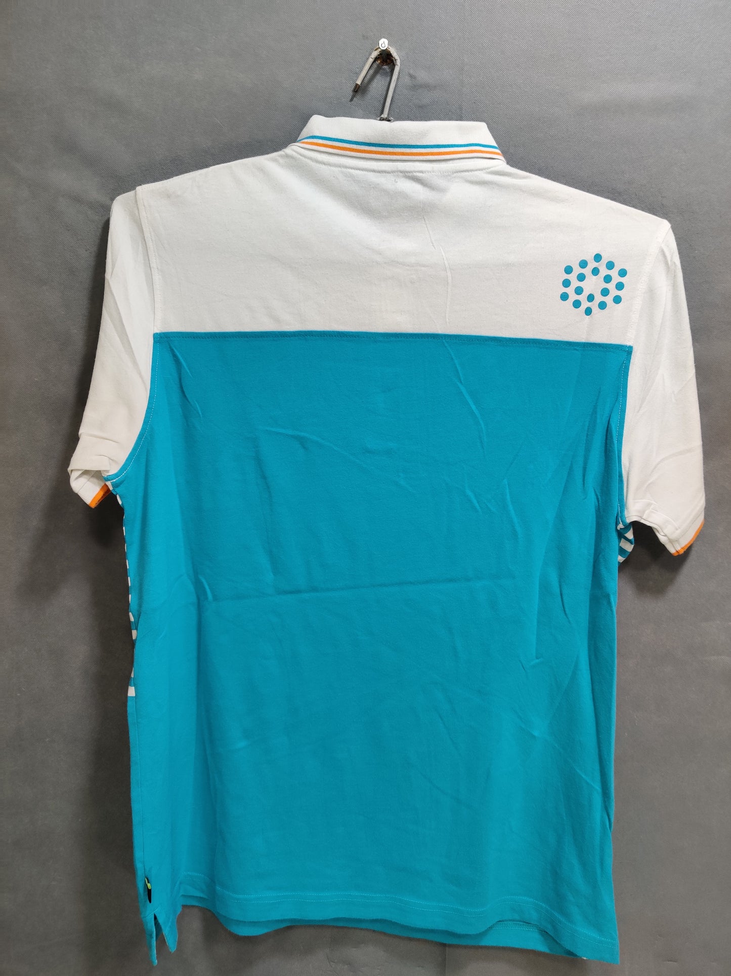 Puma White Cotton Polo T Shirt For Men L