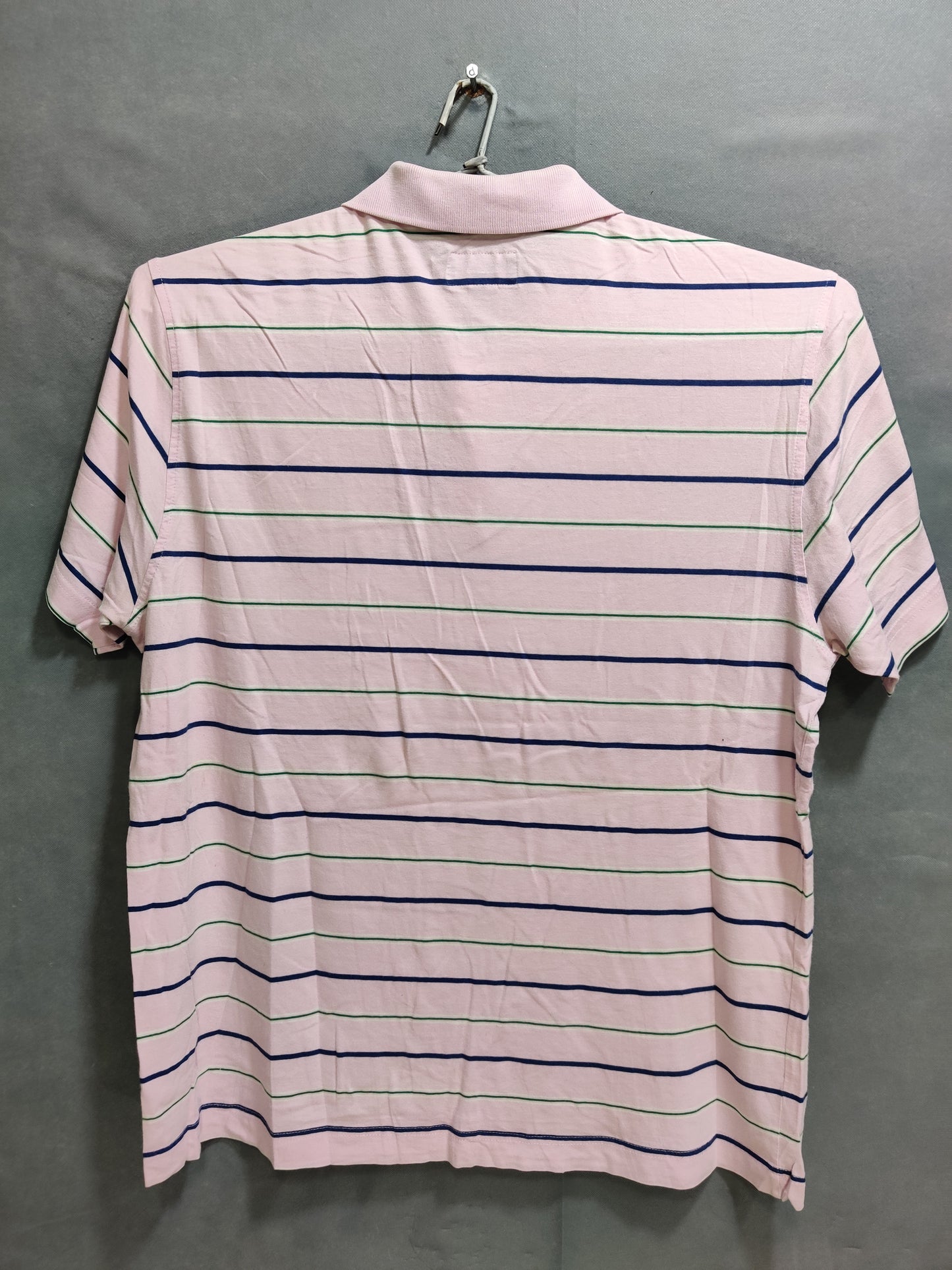Aeropostale Pink Cotton Polo T Shirt For Men L