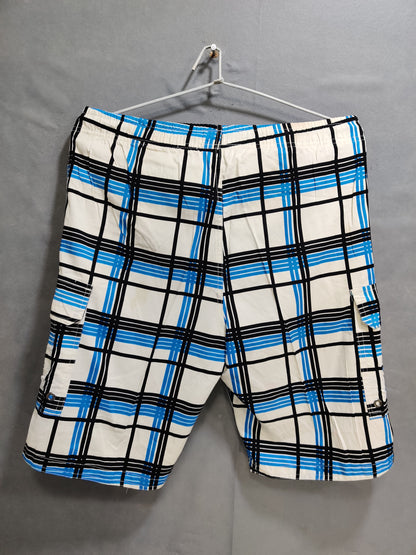 Polo U.S Assn  Blue Cotton Short For Men M