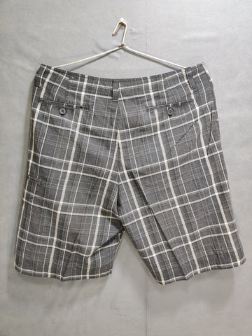 Chaps Gray Cotton Short For Men L